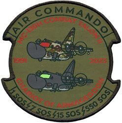 1st, 7th, 15th and 550th Special Operations Squadron MC-130H
