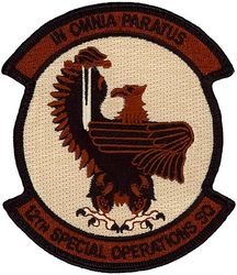 12th Special Operations Squadron
Translation: IN OMNIA PARATUS = Prepared for All Things
Keywords: desert