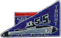 SS-566 USS Trout
Namesake. Trout, fish belonging to the subfamily Salmoninae of the family Salmonidae
Builder. Electric Boat Division, General Dynamics Corporation, Groton, CT
Awarded. 14 May 1948
Laid down. 1 Dec 1949
Launched. 21 Aug 1951
Commissioned. 27 Jun 1952
Decommissioned. 2 Jan 1977
Stricken. 19 Dec 1978
Honors and awards. Battle Efficiency Award (Battle "E") 1961
Fate. Transferred to Imperial Iranian Navy 19 December 1978
Class and type. Tang-class submarine Attack submarine
Displacement:
1,615 long tons (1,641 t) light
2,108 long tons (2,142 t) surfaced
2,700 long tons (2,743 t) submerged
Length. 269 ft (82 m)
Beam. 27 ft 3 in (8.31 m)
Draft. 20 ft (6.1 m)
Speed. 16.3 knots (18.8 mph; 30.2 km/h) surfaced; 17.4 knots (20.0 mph; 32.2 km/h) submerged
Test depth. 700 ft (210 m)
Complement. 8 officers and 75 men
Armament. 8 × 21 inch (533 mm) torpedo tubes (6 forward, 2 aft)
