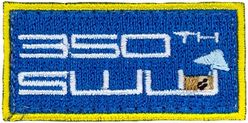 350th Spectrum Warfare Wing Pencil Pocket Tab
