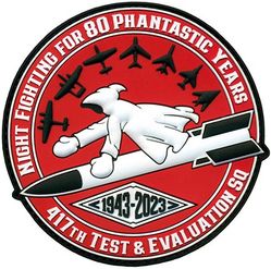 417th Test and Evaluation Squadron 80th Anniversary
Keywords: PVC