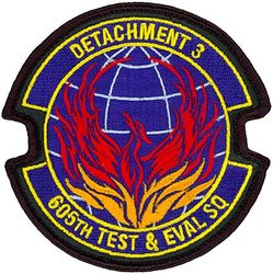 605th Test and Evaluation Squadron Detachment 3
Detachment 3, 605 TES serves as ACC's test organization for Common Mission Control Center (CMCC). The CMCC is an advanced tactical battle management C2 prototype designed for use in the contested, degraded environment. The CMCC is intended to become a member of the Theater Air Control System (TACS).  
