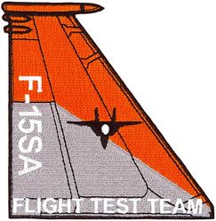 416th Flight Test Squadron F-15 SA Flight Test Team
