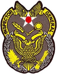 USAF Inspector General
The Inspector General of the Air Force (SAF/IG) independently assesses the readiness, discipline, and efficiency of the Air Force. SAF/IG is responsible to the Secretary and Chief of Staff for AF inspection policy; intelligence oversight; criminal investigations; counterintelligence operations; complaints program; fraud, waste, and abuse program; the Air Force Inspection Agency; and the Air Force Office of Special Investigations.
