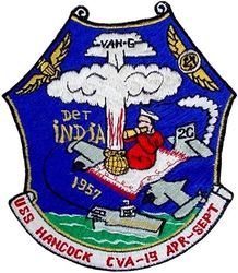 Heavy Attack Squadron 6 (VAH-6) Detachment I 1958
Established as Composite Squadron SIX (VC-6) on 6 Jan 1950. Redesignated Heavy Attack Squadron SIX (VAH-6) on 1 Jul 1956; Reconnaissance Attack Squadron SIX (RVAH-6) on 23 Sep 1965. Disestablished on 20 Oct 1978.

6 Apr 1957-18 Sep 1957, USS Hancock (CVA-19), ATG-2, North American AJ-2 Savage
