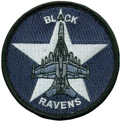 Electronic Attack Squadron 135 (VAQ-135) EA-18G
Established as Electronic Attack Squadron 135 (VAQ-135) "Black Ravens" on 15 May 1969 at NAS Whidbey Island, WA, tanker. Deactivated in Sep 1973. Reactivated in 1974-.

Boeing EA-18G Growler, 2010-.

