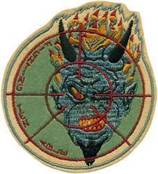 Fighter Squadron 10A (VF-10A)
Established as Bombing Fighter Squadron TWENTY (VBF-20) on 16 April 1945, Fighter Squadron TEN A (VF-10A) on 15 Nov 1946, Fighter Squadron NINETY TWO (VF-92) (2nd) on 12 Aug 1948, Fighter Squadron SEVENTY FOUR  (VF-74) (3rd) “Be-Devilers” on 14 Feb 1950. Disestablished on 30 Apr 1994.  

Grumman F8F-1 Bearcat

Insignia c. 1947-1948.

