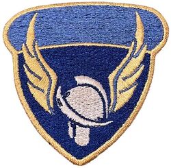 Fighter Squadron 871 (VF-871)
Established as Fighter Squadron EIGHT SEVENTY ONE (VF-871) on 1 Dec 1949. Called to active duty on 20 July 1950. Redesignated Fighter Squadron ONE HUNDRED TWENTY THREE (VF-123) on 4 Feb 1953; Fighter Squadron FIFTY THREE (VF-53) (3rd) on 12 Apr 1958; Fighter Squadron ONE HUNDRED FORTY THREE (VF-143)  on 20 Jun 1962; Strike Fighter Squadron ONE HUNDRED FORTY THREE (VFA-143) in 2005-.

Insignia approval date unknown. US made, schiffli embroidery.

Deployments.
16 May 1951-29 Aug 1951, CV-37 USS Princeton, CVG-19, Vought F4U-4 Corsair
16 Jun 1952-6 Feb 1953, CVA-9 USS Essex, ATG-2, Vought F4U-4 Corsair

