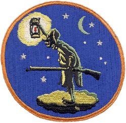 Night Fighter Squadron 55 (VF(N)-55)
Established as Night Fighter Squadron FIVE FIVE (VF(N)-55) on 1 Mar 1945. Disestablished on 11 Dec 1945.

Grumman F6F-5N Hellcat

Insignia approved on 4 June 1945.

