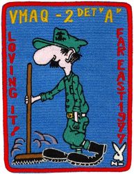 Marine Tactical Electronic Warfare Squadron 2 (VMAQ-2) Detachment A 1977
