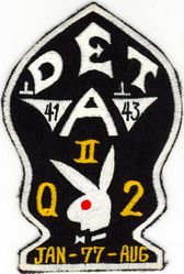 Marine Tactical Electronic Warfare Squadron 2 (VMAQ-2) Detachment A 1977
