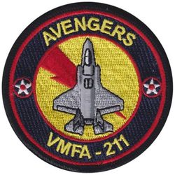 Marine Fighter Attack Squadron 211 (VMFA-211) F-35
Activated as Marine Fighting Squadron 4 (VF-4M) on 1 Jan 1937. Redesignated Marine Fighting Squadron 2 (VMF-2) on 1 Jul 1937;  Marine Fighting Squadron 211 (VMF-211) "AVENGERS" on 1 Jul 1941; Marine Attack Squadron 211 (VMA-211) in 1952; Marine Fighter Attack Squadron 211 (VMFA-211) on 30 Jun 2016-.

Lockheed F-35 Lightning II, 2016-.
