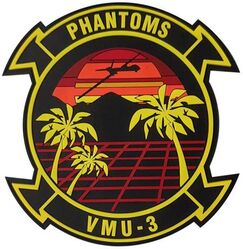 Marine Unmanned Aerial Vehicle Squadron 3 (VMU-3) 
Established as Marine Unmanned Aerial Vehicle Squadron 3 (VMU-3) on 12 Sep 2008-.
Keywords: PVC