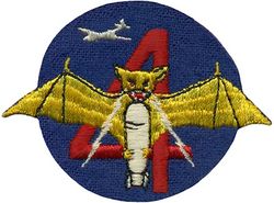 Heavy Patrol Squadron (Landplane) 4 (VP-HL-4)
Established as Bombing Squadron ONE HUNDRED FOUR (VB-104) on 10 Apr 1943. Redesignated Patrol Bombing Squadron ONE HUN DRED FOUR (VPB-104) on 1 Oct 1944; Patrol Squadron ONE HUNDRED FOUR (VP-104) on 15 May 1946; Heavy Patrol Squadron (Landplane) FOUR (VP-HL-4) on 15 Nov 1946; Patrol Squadron TWENTY FOUR (VP 24) on 1 Sep 1948 (third VP-24); Attack Mining Squadron THIRTEEN (VA-HM-13) on 1 Jul 1956; Patrol Squadron TWENTY FOUR (VP 24) on 1 Jul 1959. Disestablished 30 Apr 1995.

Consolidated PB4Y-2/P4Y-2/B Privateer, 1946-1948

Insignia approved by CNO on 9 Jul 1947.

