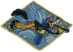 Patrol Bombing Squadron 122 (VPB-122)
Established as Patrol Squadron FOURTEEN-F (VP-14F) on 1 Nov 1935. Redesignated Patrol Squadron FOURTEEN (VP-14) on 4 Sep 1937; Patrol Squadron FIFTY TWO (VP-52) on 1 Jul 1939. Patrol Squadron SEVENTY TWO (VP-72) on 1 July 1941; Patrol Bombing Squadron ONE HUNDRED TWENTY TWO (VPB-122) on 1 Oct 1944; Patrol Squadron ONE HUNDRED TWENTY TWO (VP-122) on 15 May 1946; Heavy Patrol Squadron (Landplane) TWELVE (VP-HL-12) on 15 Nov 1946; Patrol Squadron TWENTY NINE (VP-29) on 1 Sep 1948. Disestablished on 18 Jan 1950.

Insignia first authorized for flight crews in 1944. US made, schiffli embroidery on twill.

Deployments.
5 Aug 1945, FAW-4, Shemya Island, Consolidated PB4Y-2 Privateer, NorPac
1 Oct 1945, FAW-4, Attu, Consolidated PB4Y-2 Privateer, NorPac
Dec 1945-27 May 1946, FAW-4, Kodiak, Consolidated PB4Y-2 Privateer, NorPac

