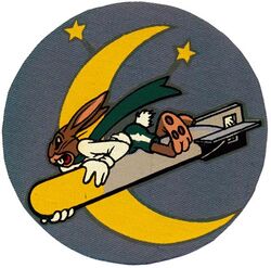 Torpedo Squadron 2 (VT-2)
Established as Torpedo Squadron ONE S (VT-1S) c. 1926. Redesignated Torpedo Squadron ONE B (VT-1B) on 1 Jul 1927; Torpedo Squadron ONE S (VT-1S) in Jun 1932;  Torpedo Squadron ONE B (VT-1B) in Apr 1933; Bombing Squadron ONE B (VB-1B) in 1934; Torpedo Squadron TWO (VT-2) on 1 Jun 1937. Disestablished on 6 Nov 1942. Reestablished as Torpedo Squadron TWO (VT-2) on 1 Jun 1943. Disestablished on 9 Nov 1945.

Insignia approved by CNO on 11 Nov 1943. US made, painted on canvas.

Deployments.
14 Feb 1944-20 Mar 1944, (CV-12) USS Hornet, CVG-2, Grumman TBM Avenger
30 Mar 1944-1 May 1944, (CV-12) USS Hornet, CVG-2, Grumman TBM Avenger 
11 Jun 1944-5 Aug 1944, (CV-12) USS Hornet, CVG-2, Grumman TBM Avenger 
6 Sep 1944-24 Sep 1944, (CV-12) USS Hornet, CVG-2, Grumman TBM Avenger

