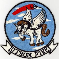Utility Squadron 5 (VU-5) 
Established as Utility Squadron 15 (VJ-15) in 19??. Redesignated Utility Squadron 5 (VU-5) on 15 Nov 1946. Disestablished on 1949. Reestablished on 16 Aug 1950. Redesignated Composite Squadron 5 (VC-4) on 1 Jul 1965. Disestablished on 31 Aug 1992.

Grumman F8F-2 Bearcat, 1948-1949
Grumman F7F-2D Tigercat, 1948-1949
Grumman TBM-3U Avenger, 1950-19??
Grumman F9F-5KD Panther, 1956-1964
Douglas AD-4N Skyraider, 1959-1964
North American FJ-3D Fury, 1960-1963
North American FJ-4 Fury, 1960-1963
Vought F8U-1 Crusader, 19??-19??
Vought F8C Crusader, 19??-19??
Sikorsky UH-3G Sea King, 19??-19??

