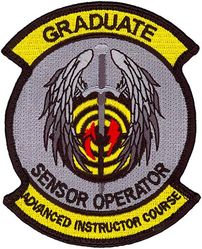 26th Weapons Squadron Sensor Operator Advanced Instructor Course Graduate
