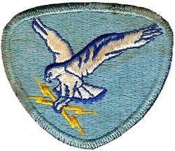 1041st Security Police Squadron (Test)
"Operation Safeside" during 1965-67. The mission of the Air Police was changing, and this specially trained Task Force adopted a light blue beret with a Falcon patch as their symbol. It can only be speculated as to whether the idea came from the Army Ranger beret, since the initial cadre of the 1041st SPS received it's initial training at the Army Ranger School.

