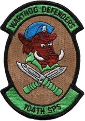 104th Security Police Squadron
