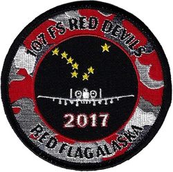 107th Fighter Squadron Exercise RED FLAG ALASKA 2017
