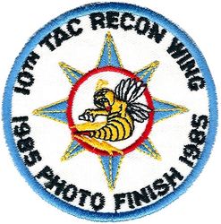 10th Tactical Reconnaissance Wing Photo Finish Competition 1985
UK made.
