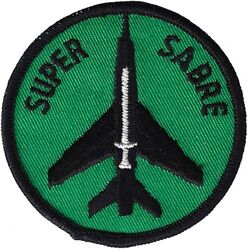 112th Tactical Fighter Squadron F-100
First vesion, lighter green.
