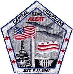 113th Fighter Wing F-16 Aerospace Control Alert
