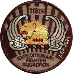 119th Expeditionary Fighter Squadron Air Expeditionary Force 2021
Keywords: desert