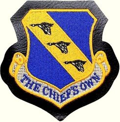 11th Wing
Sewn into leather.
