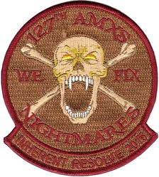 127th Aircraft Maintenance Squadron Operation INHERENT RESOLVE 2015
Keywords: Desert