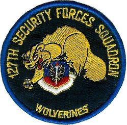 127th Security Forces Squadron Morale
Afghan made.
