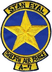 12th Air Force Standardization/Evaluation A-7
Korean made.
