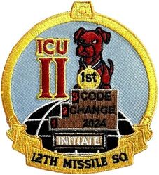 12th Missile Squadron Code Change 2024
