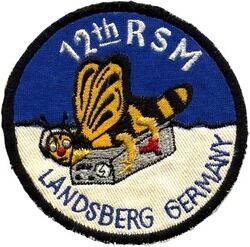 12th Radio Squadron, Mobile
German made.
