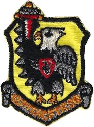 12th Tactical Fighter Squadron
Hat patch, circa 1959. Japan made.
