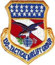130th Tactical Airlift Group
Note blue highlights in eagle.
