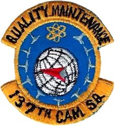 137th Consolidated Aircraft Maintenance Squadron
Korean made.
