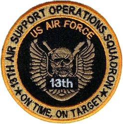13th Air Support Operations Squadron Morale
