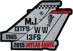 13th Fighter Squadron 30th Anniversary F-16
Japan made.
