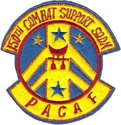 150th Combat Support Squadron
Made during Pueblo Crisis while the 150th CSS was deployed in 1968. Korean made.
