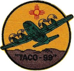 150th Tactical Fighter Group C-130
TACO 99 was the callsign of the unit's one assigned C-130A support aircraft.
