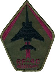 153d Tactical Reconnaissance Squadron RF-4C
Early 80s, as worn by aircrew.
Keywords: subdued