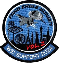 159th Fighter Squadron Weapons Instructor Course Support 2024
Nellis TDY, one of the last with F-15C/Ds.
