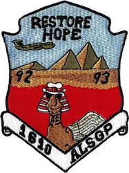 1610th Airlift Support Group (Provisional) Operation RESTORE HOPE 1992-1993

