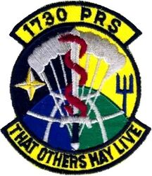 1730th Pararescue Squadron
1 Oct 87 1730th Pararescue Squadron assigned to the 1720th Special Tactics Group. 1 Aug 89 the 1730th Pararescue Squadron moved, minus personnel and equipment, from Eglin AFB, Florida, to McClellan AFB, California, and was reassigned from the 1720th Special Tactics Group to the Air Rescue Service.
