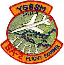 17th Wild Weasel Squadron F-105G SA-2 Flight Examiner
From 29 Dec.1971 mission when 2 F-105Gs from the 17 WWS successfully evaded 5 surface to air missiles. Thai made.

