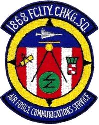 1868th Facility Checking Squadron
German made.
