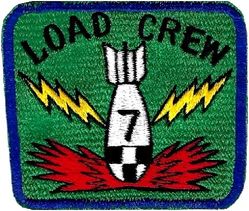 18th Armament and Electronics Maintenance Squadron Load Crew 7
Weapons load crew patch. Japan made.
