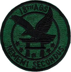 18th Aircraft Generation Squadron 
Japan made.
Keywords: subdued